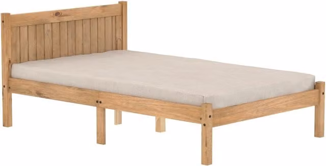 Birlea Rio Small Double Bed in Waxed Oak Pine