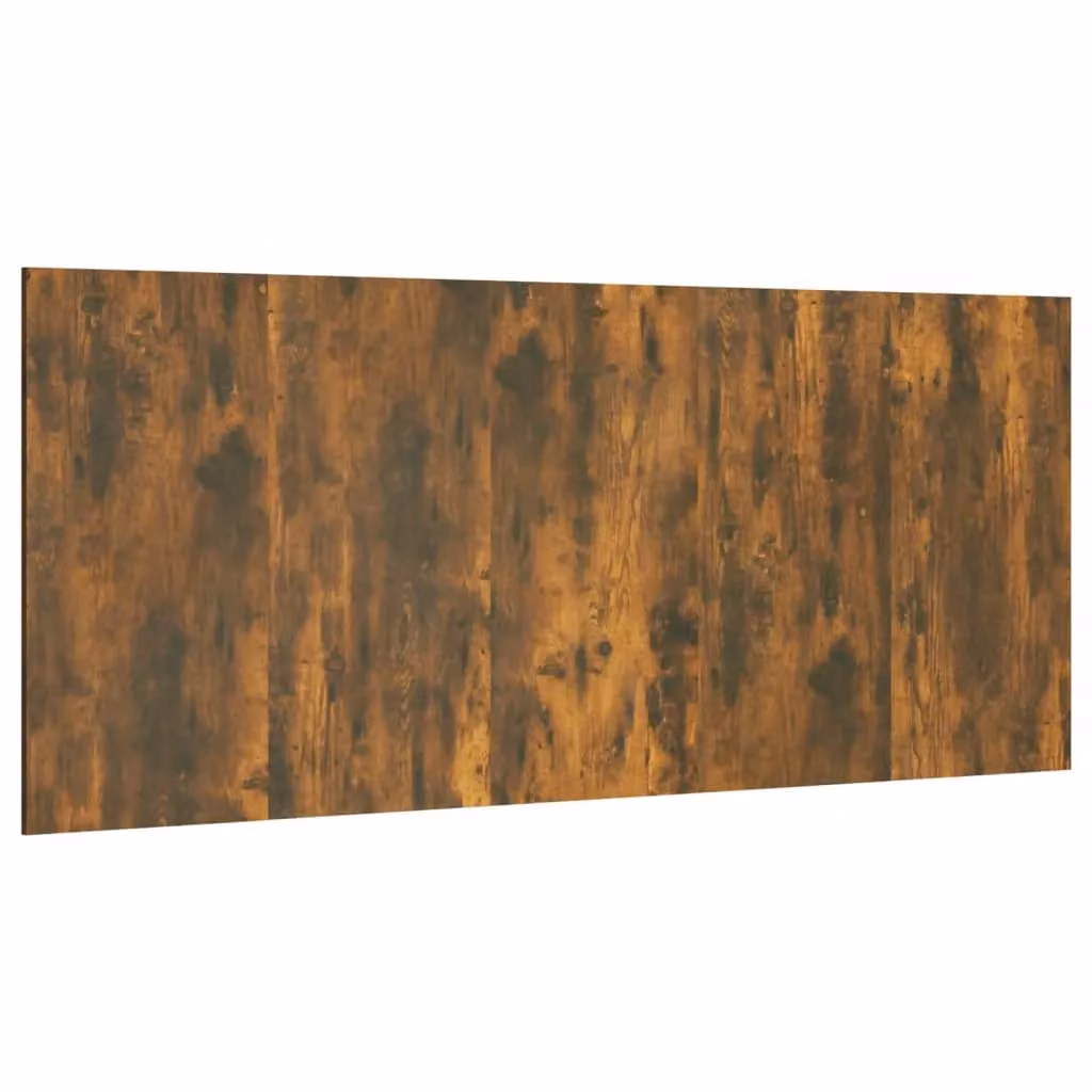 Berkfield Home Smoked Oak Bed Headboard in Brown, W: 200 cm, D: 1.5 cm, H: 80 cm – 2