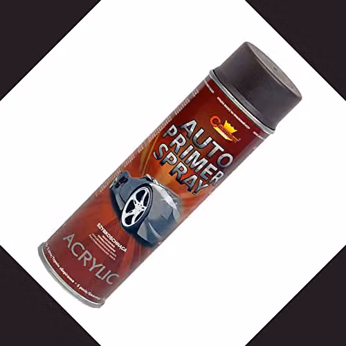 Sola Black Acrylic Auto Primer Spray, 2 x 500 mL Anti-Corrosion Undercoat for Steel and Cast Iron – 4