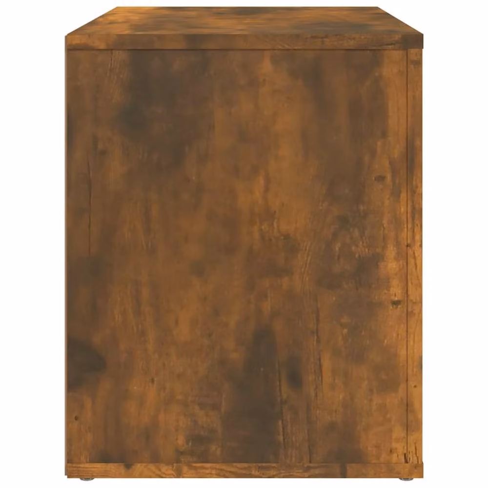 Berkfield Home Smoked Oak Bedside Cabinet in Brown, W/D/H: 60 x 36 x 45 cm – 4