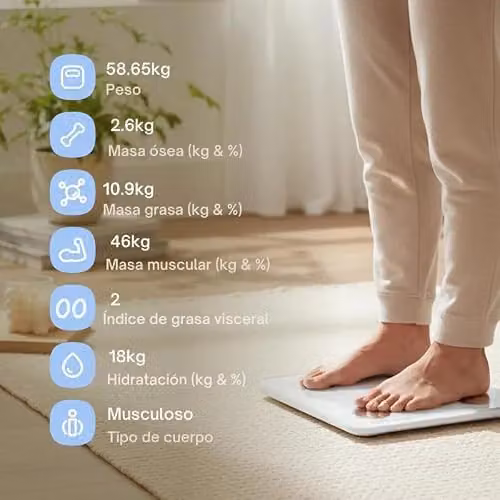 NOERDEN Minimi+ Smart Body Scale in White with Bluetooth App Control – 2