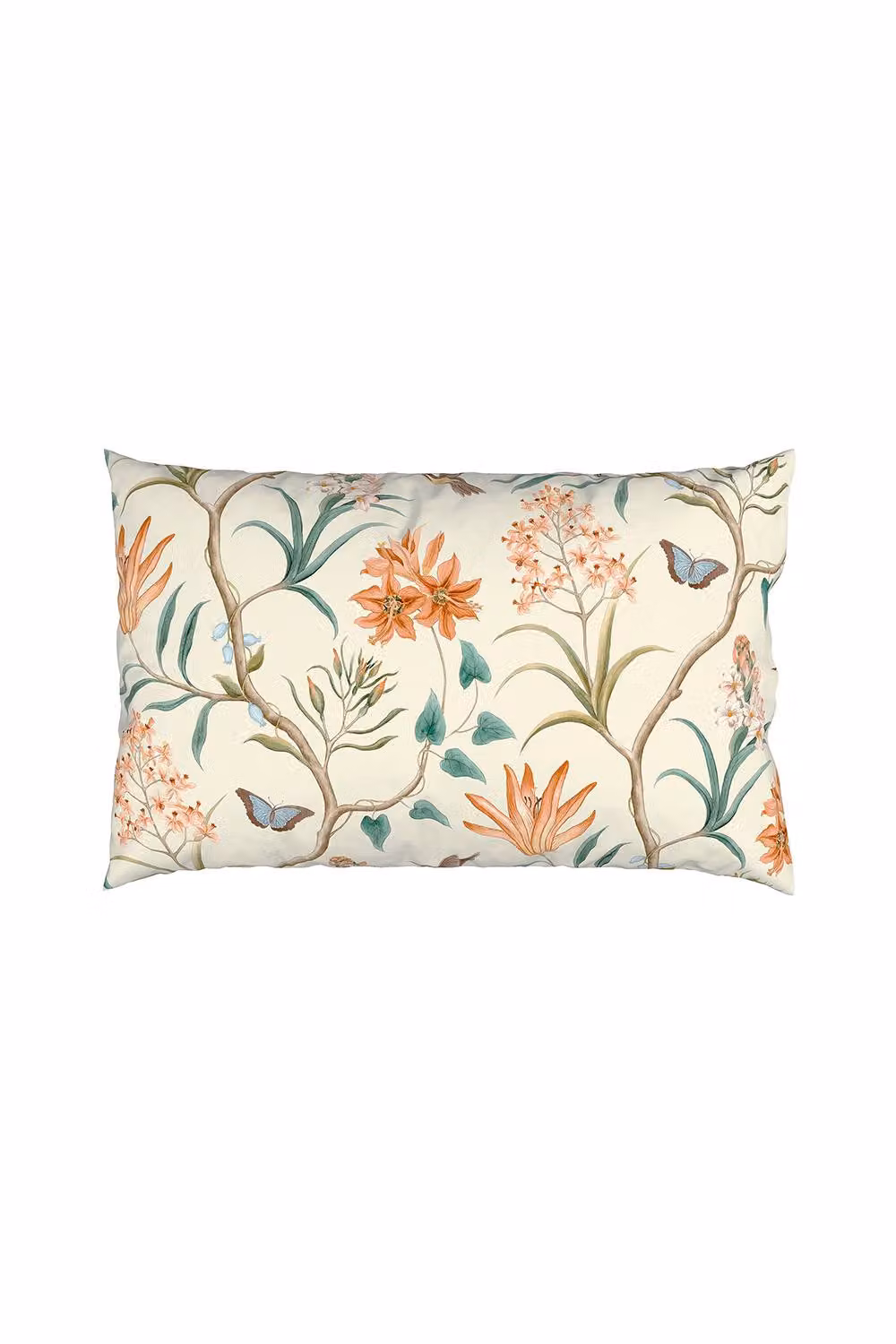 Sanderson Clementine Reversible Cotton Duvet Cover and Pillowcase Set in Beige and Yellow, W: 180 cm, H: 200 cm – 2