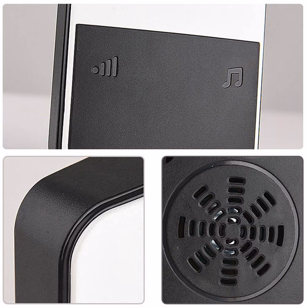Ventryn Wireless Waterproof Doorbell with 1 Transmitter and 2 Receivers in White – 5