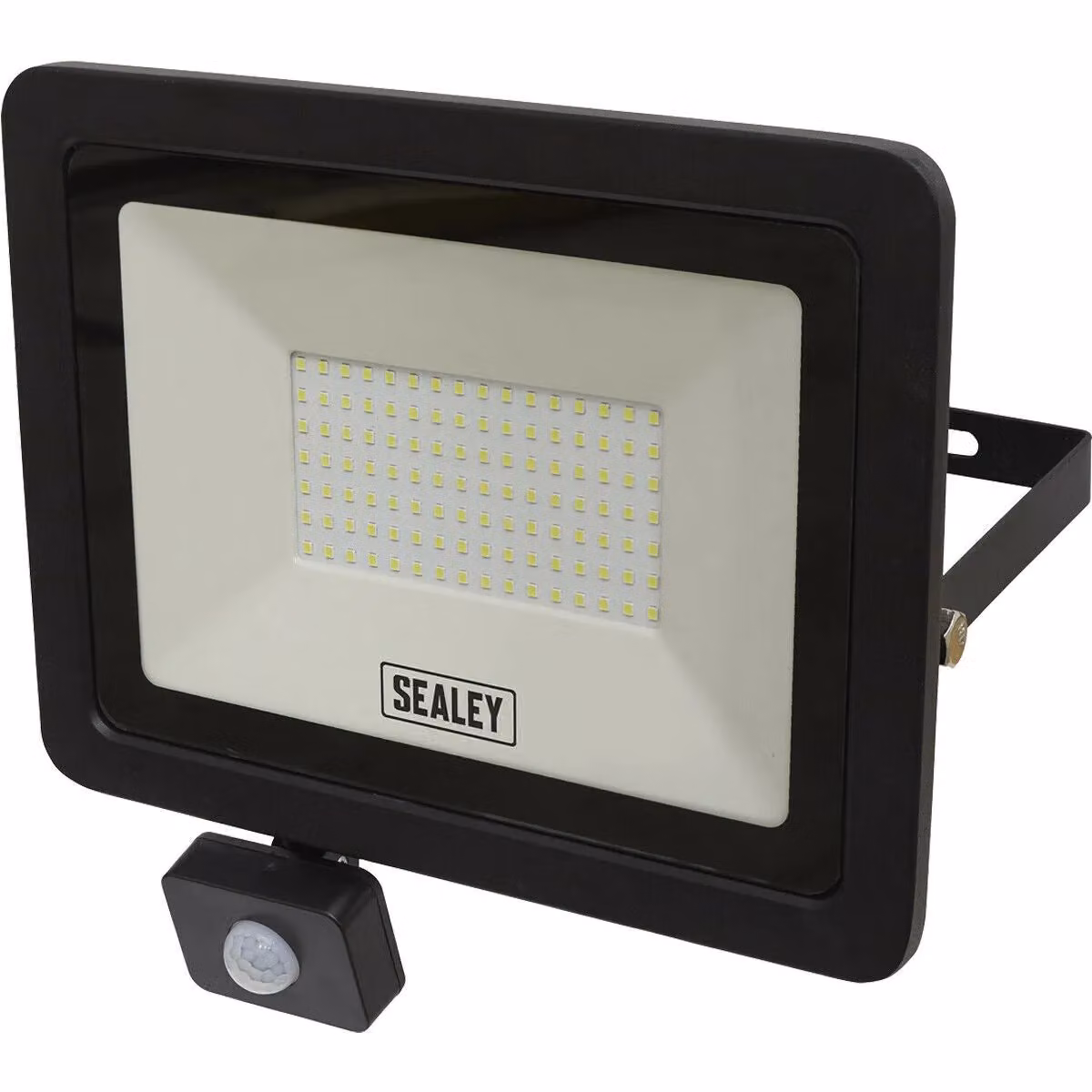 Loops Extra Slim 100W SMD LED Floodlight with PIR Motion Sensor, 8500 Lumens, IP65 Rated, Black – 4