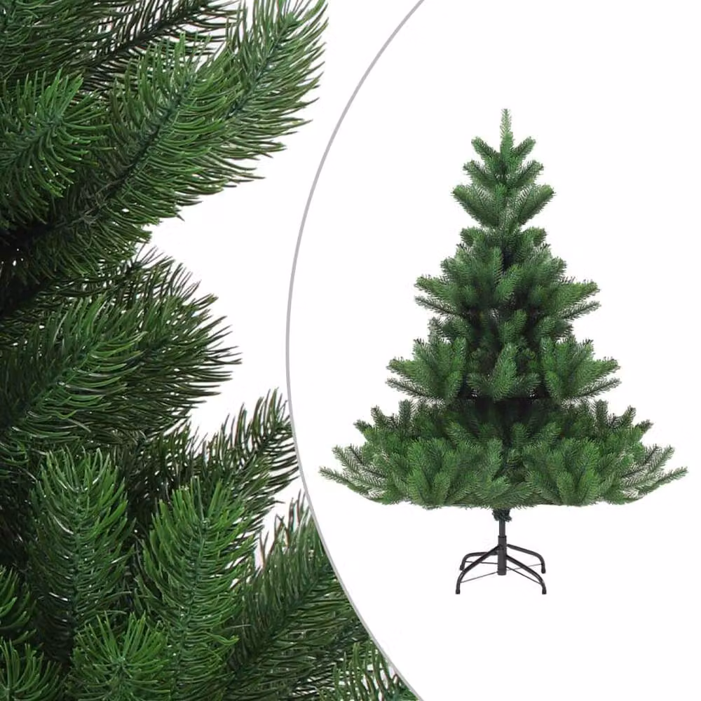 Berkfield Home Nordmann Fir Artificial Christmas Tree with LED and Ball Set, Green, Height: 150 cm – 2