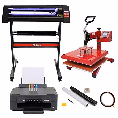 PixMax Black Inkjet Printer with CISS and LED Display – 2