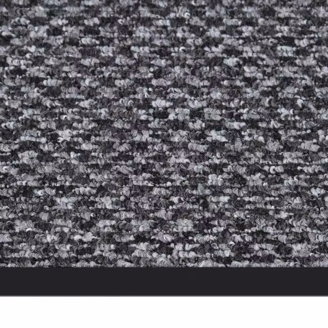 Berkfield Home Grey Non-Slip Rectangular Doormat W: 40 cm, D: 60 cm – 1