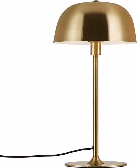 Nordlux Cera Table Lamp in Gold Brass Metal with E14 Socket, H 47 cm x W 24 cm x D 24 cm
