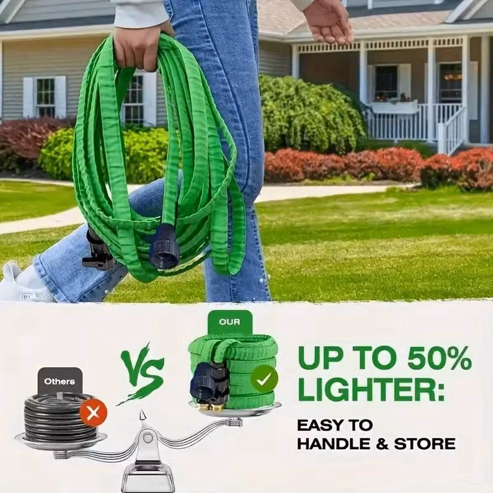SPETLEK Expandable Garden Hose Pipe, 60m, Green – 2