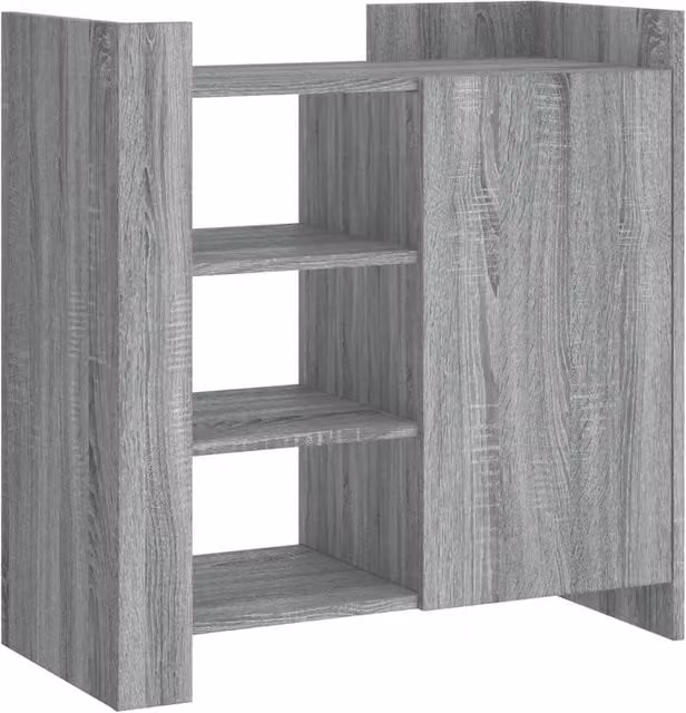 Berkfield Home Grey Sonoma Sideboard in Engineered Wood W/D/H: 73.5 x 35 x 75 cm