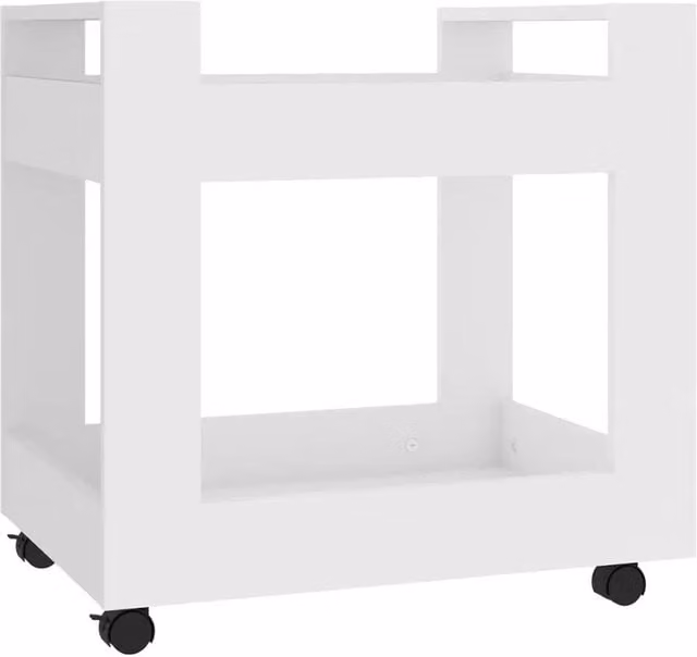 Kelvenix Desk Trolley in White, W/D/H: 60 x 45 x 60 cm – 1