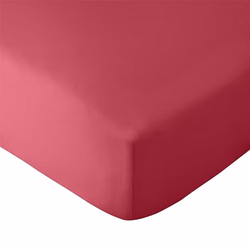 Catherine Lansfield So Soft Non-Iron Microfibre Fitted Sheet, Pink, W/D/H: 90 x 190 x 30 cm – 2