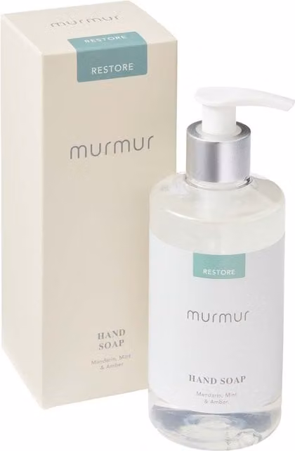 Murmur Restore Hand Wash in Silver and Transparent