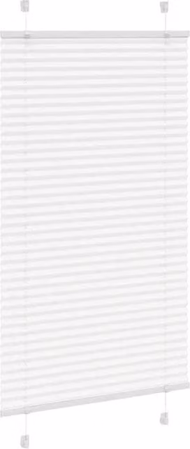 Berkfield Home Single Pleat Fabric Blind in White, W: 70 cm, H: 150 cm