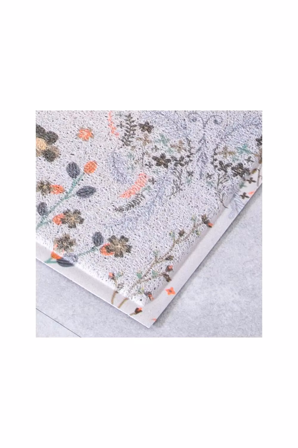 Artsy Mats Butterfly Floral PVC Doormat, Multicolour, W: 70 cm, D: 40 cm – 2