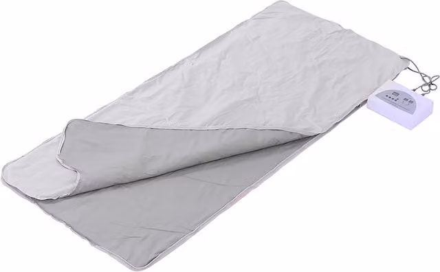 Livingandhome Far Infrared Sauna Blanket in Silver Oxford Fabric