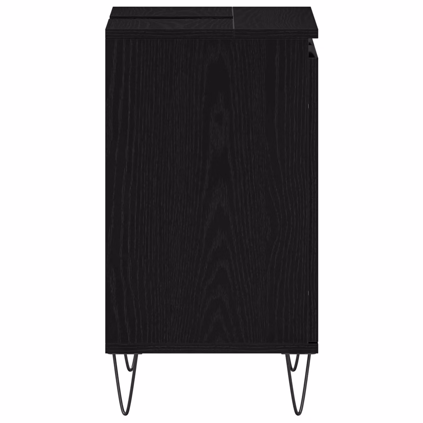 Berkfield Home Modern Black Oak Bathroom Sink Cabinet W/D/H: 58 x 33 x 60 cm – 5