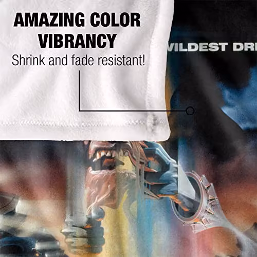 Warner Bros. Nightmare On Elm Street 5 Poster Super Soft Fleece Throw Blanket, Multicolour, W/D/H: 91 x 147 cm – 3