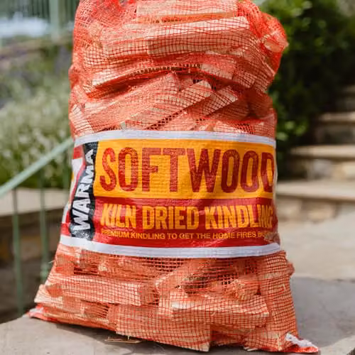 Warma Kiln Dried Kindling Wood, 3 x 4kg Nets (81L Total) – 3