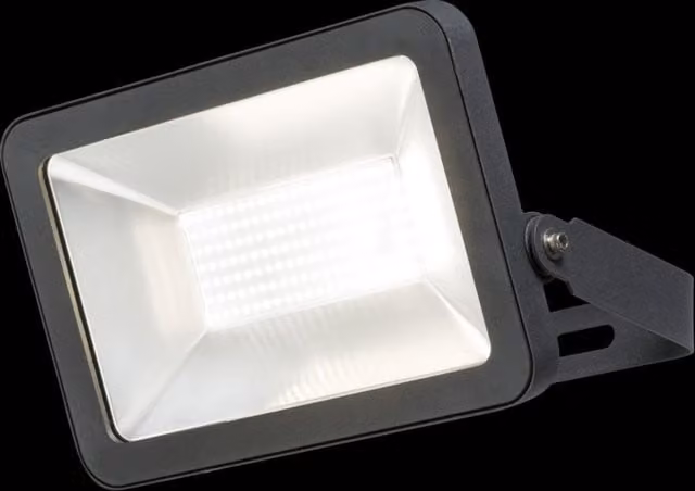 Netlighting Knightsbridge 150W LED Floodlight, 6000K Cool White, IP65, Black
