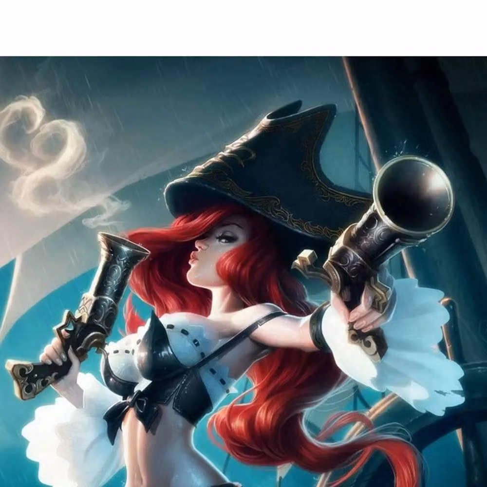 League of Legends Miss Fortune Multicolour Framed Paper Poster – 2