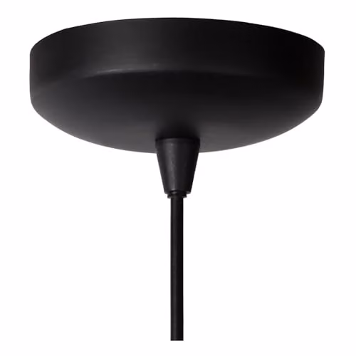 Lucide Dikra Dimmable and Adjustable Modern Metal Pendant Light, Black, Diameter: 40 cm – 3