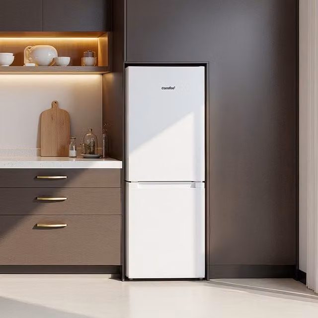 Living Star White Low Frost Freestanding Bottom Freezer