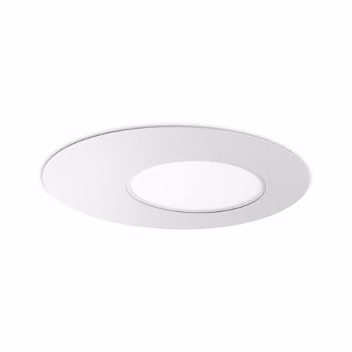 Ideal Lux iRide Integrated LED Decorative Flush Ceiling Light, White, 1450Lm, 3000K Warm White
