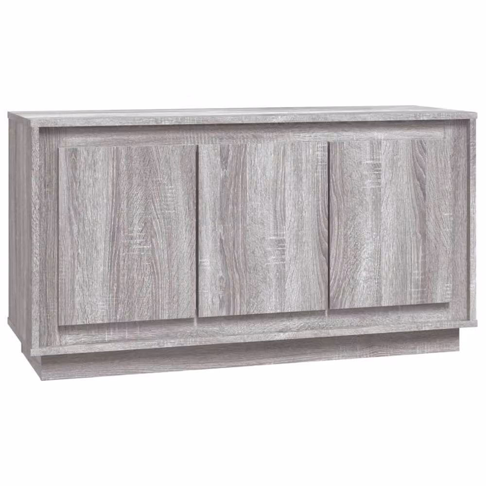 Berkfield Home Grey Sonoma Modern Sideboard, W/D/H: 102 x 35 x 55 cm – 2