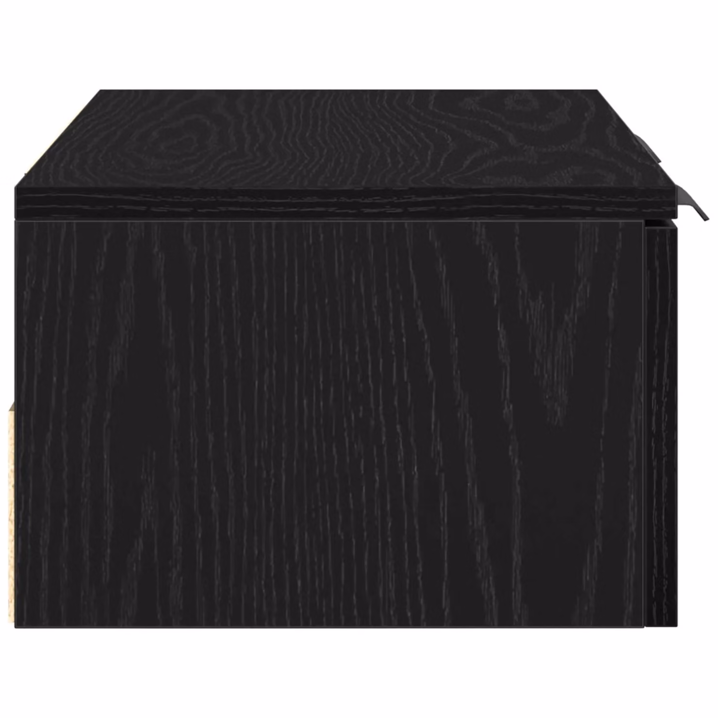 Berkfield Home Black Oak Wall Cabinet, W/D/H: 68 x 30 x 20 cm – 4
