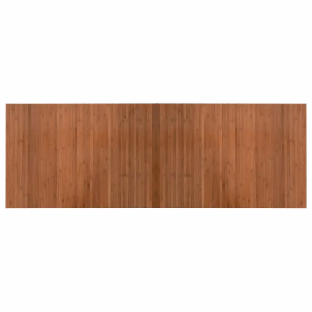Berkfield Home Rectangular Bamboo Rug in Brown, W: 70 cm, L: 200 cm – 2