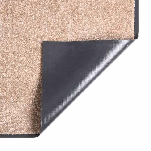 Berkfield Home Traffic Non-Slip Doormat, Beige, W: 60 cm, D: 80 cm