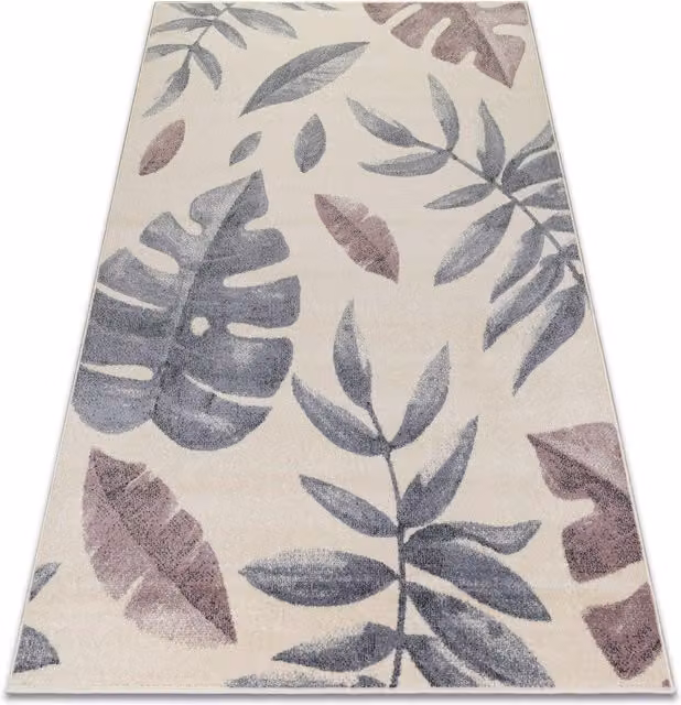 RugsX Heos Floral Modern Rug in Yellow and Multicolour, W: 120 cm, L: 170 cm – 1