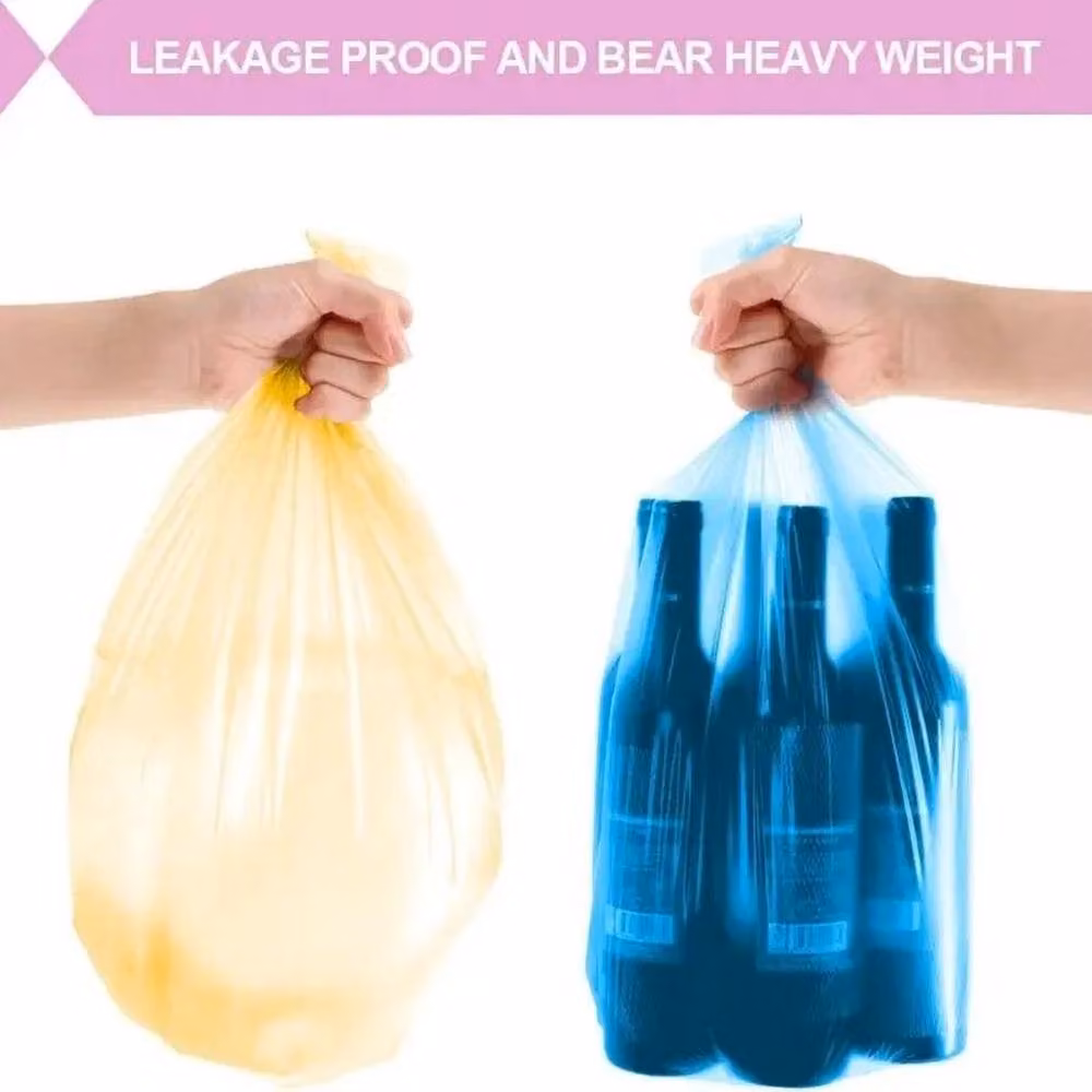 FLAVORA 300 Blue Strong Kitchen and Office Bin Liners, 0.6m2 – 2