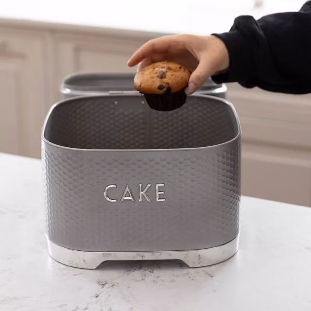 KitchenCraft Lovello Cake Tin, Grey