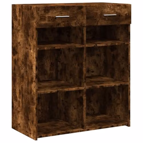 vidaXL Sideboard in Brown Oak, W/D/H: 80 x 42.5 x 93 cm – 1