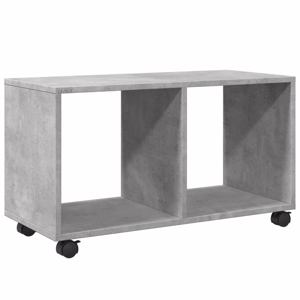 Berkfield Home vidaXL Rolling Cabinet in Concrete Grey, W/D/H: 72 x 33 x 42.5 cm – 2