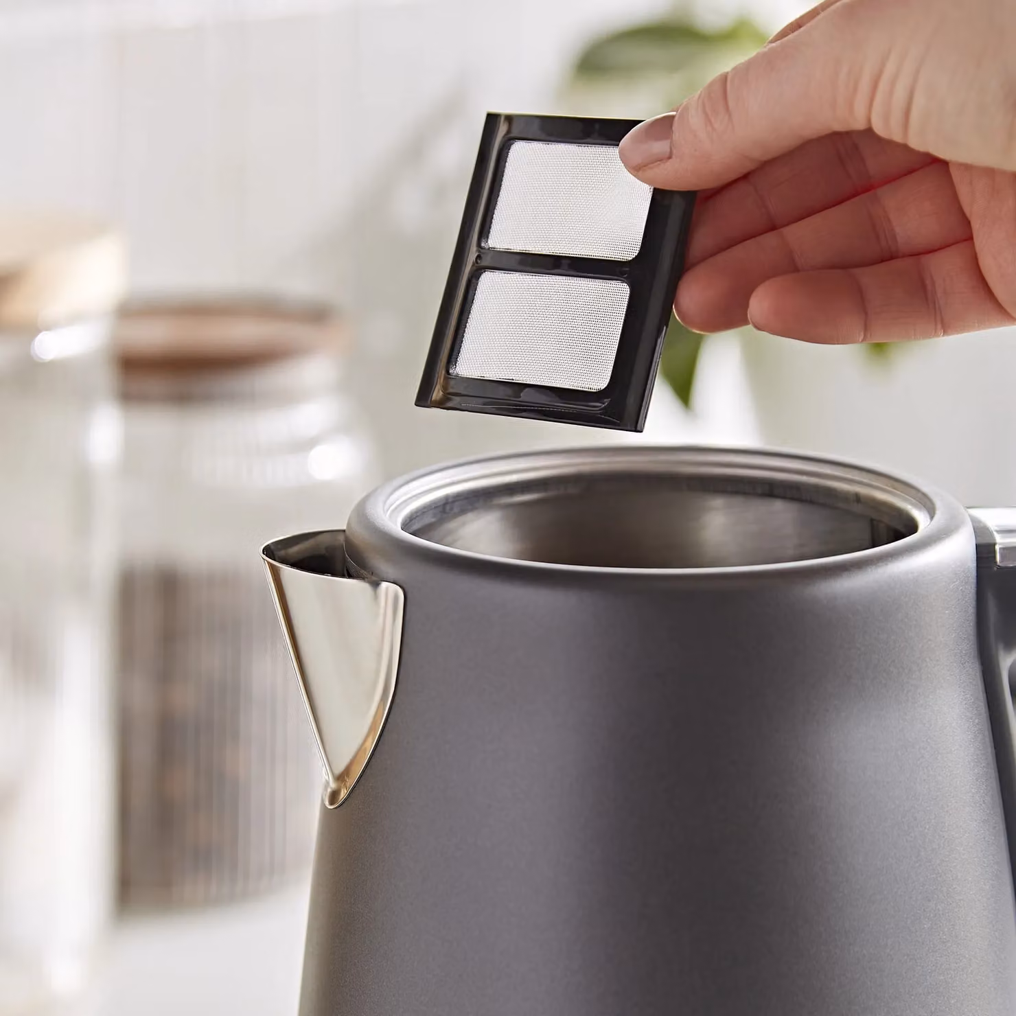 Morphy Richards Illumination Jug Kettle in Grey with Stainless Steel Finish – 5