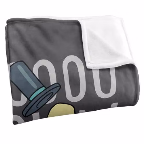 LOGOVISION Rick and Morty Oowweeeee Super Soft Silky Touch Fleece Throw Blanket, Multicolour, W: 91.44 cm x L: 147 cm – 2