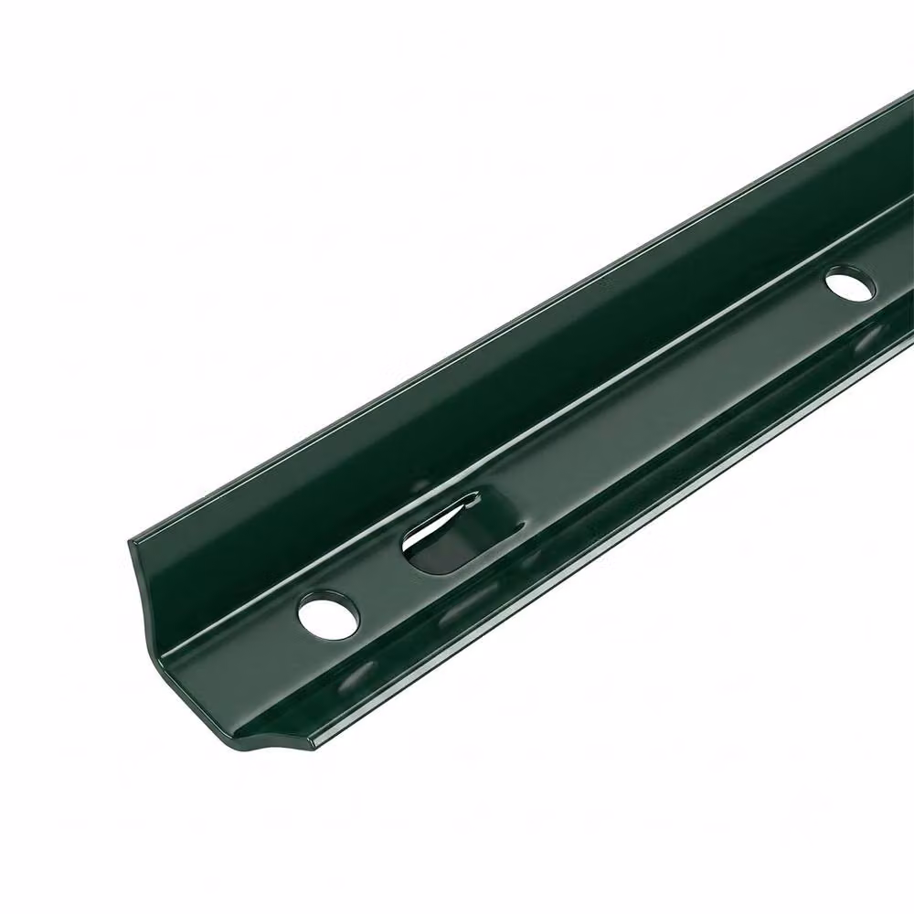 Mountview Green Powder Coated Metal U-Shape Fence Posts, 10 Pack, Height: 152.4 cm – 3