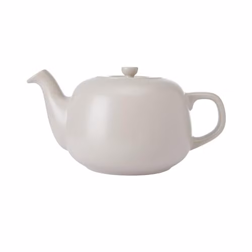 La Cafetiere Ceramic Stoneware Teapot in Beige, 1.5 Litres