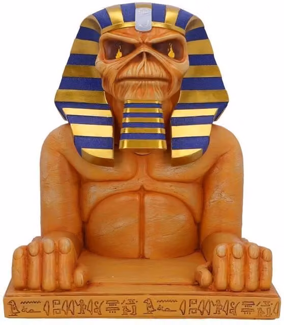 Nemesis Now Iron Maiden Powerslave Bust Box, Multicolour, Height: 28 cm