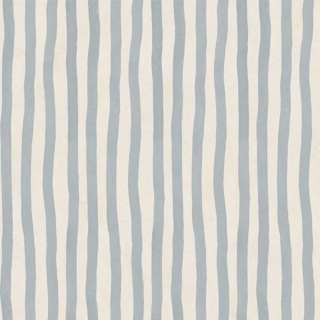 House of Hackney Artist's Stripe Wallpaper Byzantine & Narcissus in Blue