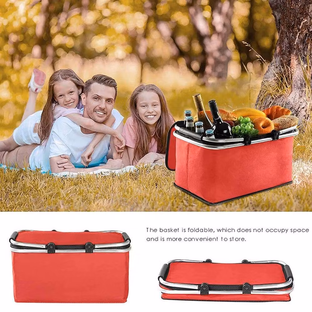 Hinsinc Red 30L Large Insulated Camping Cool Box Bag – 5