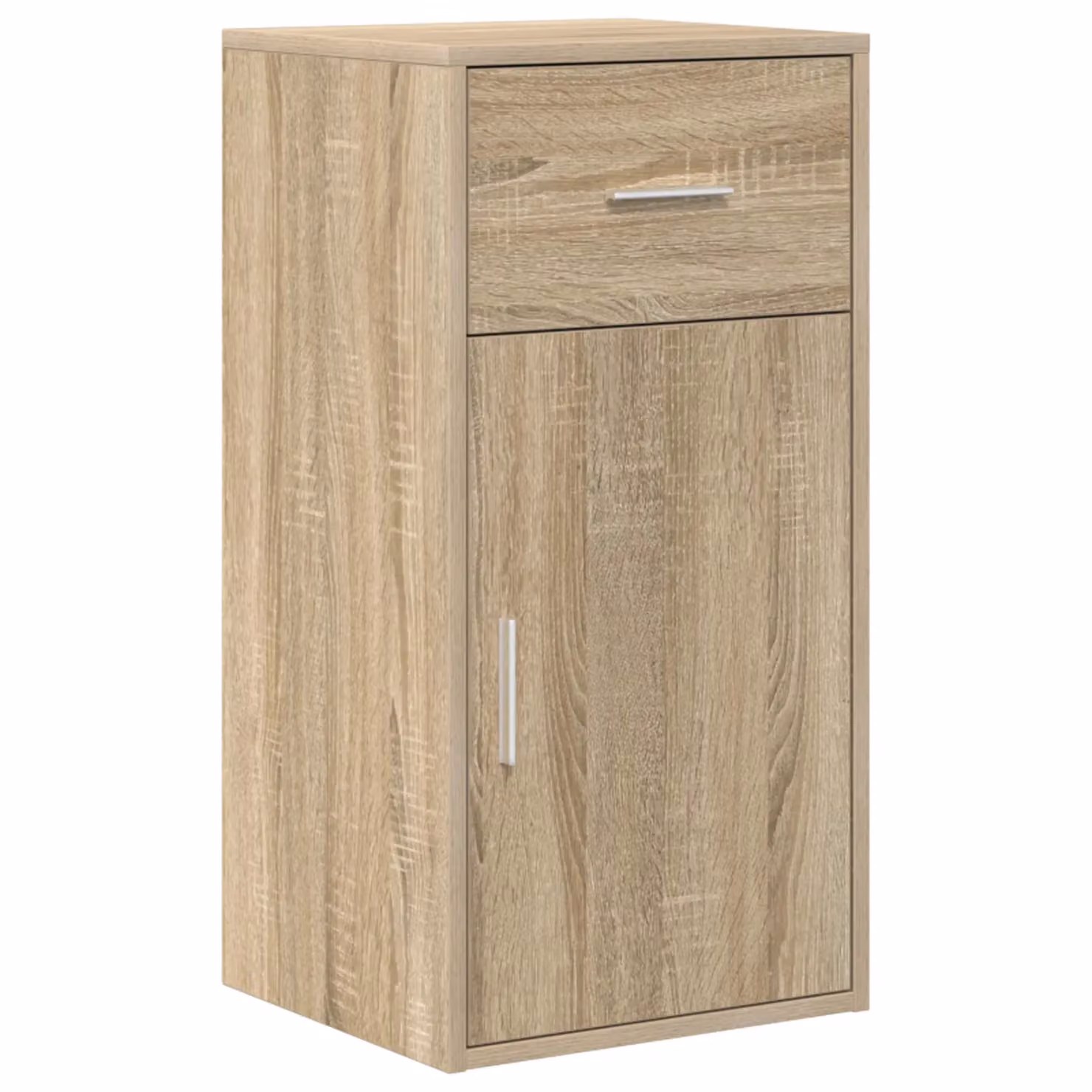 Berkfield Home Sonoma Oak MDF Storage Cabinet in Brown – 2