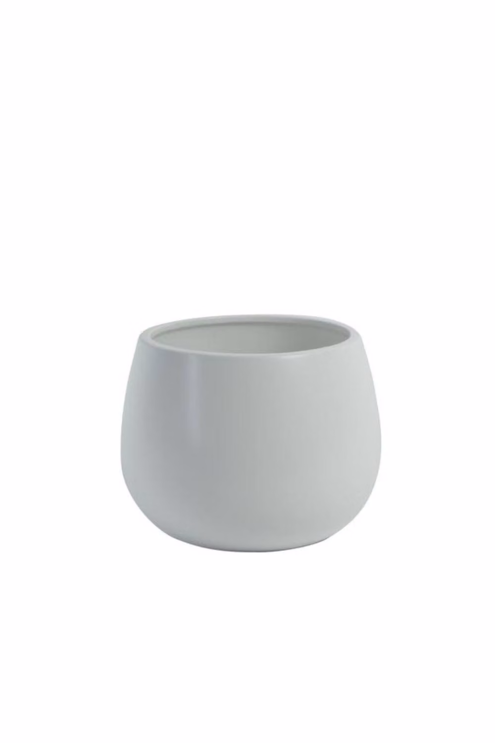 KDMD Hortus London Ceramic Tabletop Pot, White, 2 Pack, W/D/H: 14.5 x 14.5 x 14 cm – 2