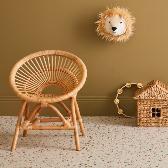 sweeek Boho Rattan Chair in Light Brown – 1