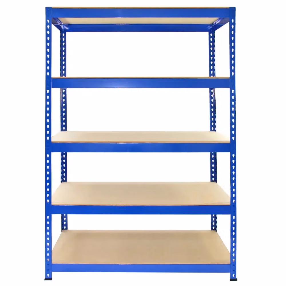 Monstershop 5 x Q Rax Blue Freestanding Shelving Unit, W/D/H: 120 x 50 x 180 cm – 2