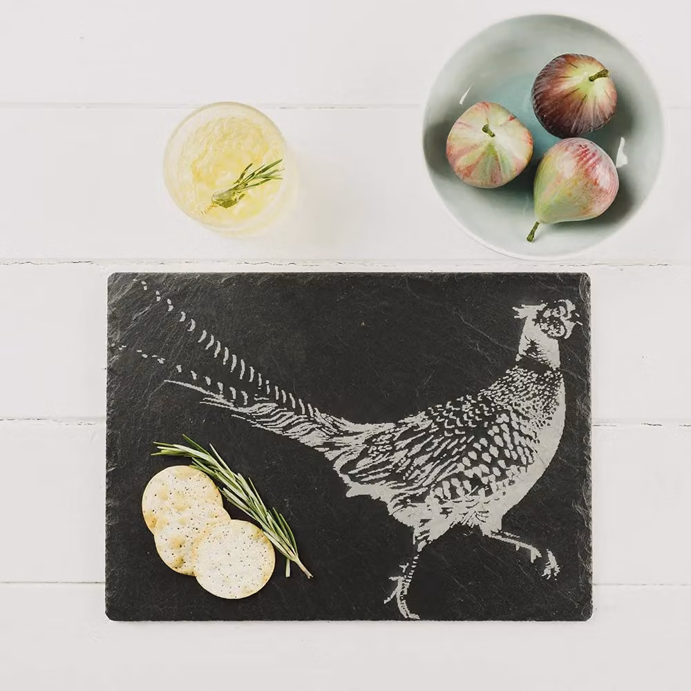 Selbrae House Rectangular Slate Cheese Board in Dark Grey – 2