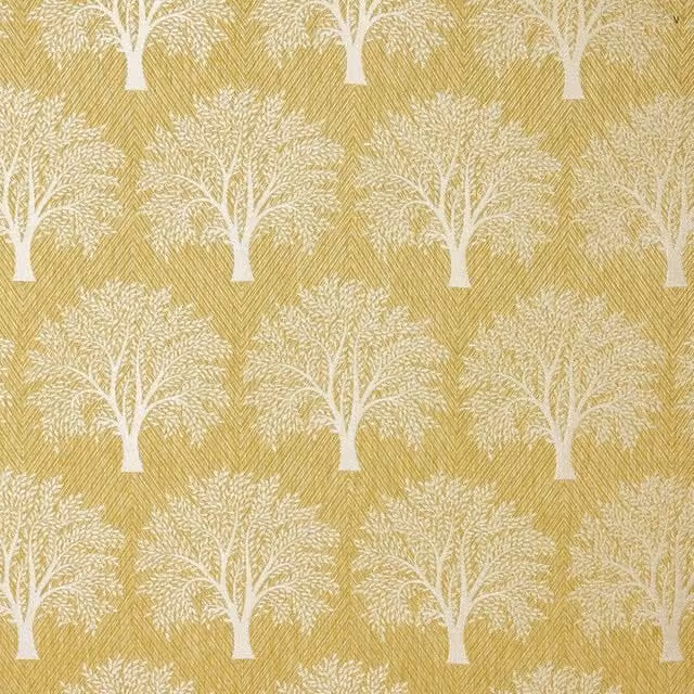 Terrys Levanto Fabric in Chartreuse Yellow and White